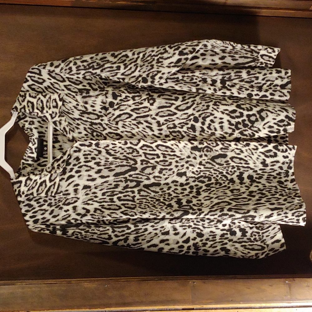 Worthington Tiger Print Blouse Size 2x